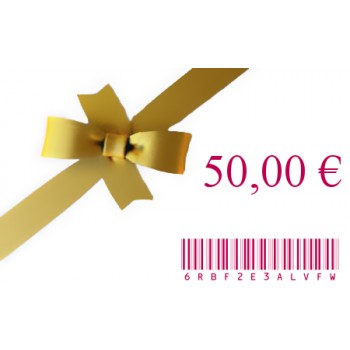 E-Carte Cadeau 50